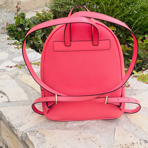 Michael Kors Adina md backpack leather grapefruit main image 11